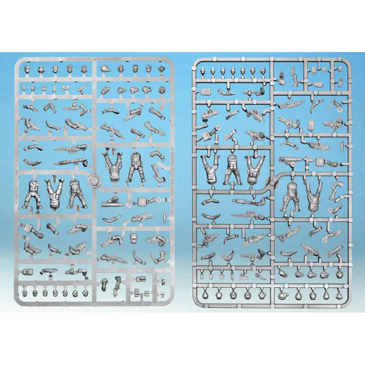Stargrave | Mercenaries | 28mm One Sprue