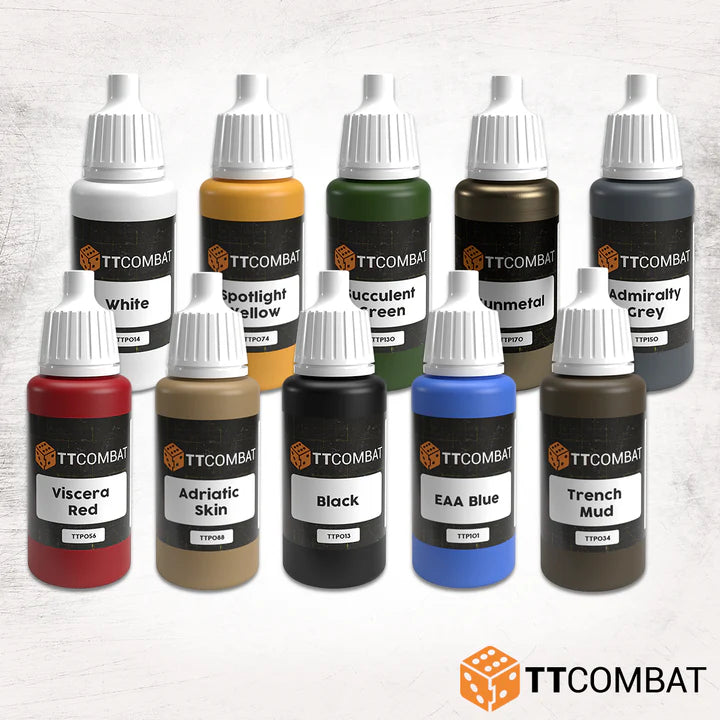 TTCombat | Starter Paint Set | 17ml Paint Set | TTCombat | Miniature Kingdoms