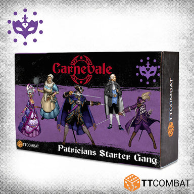 Carnevale | Patricians Starter Gang | 28mm Plastic Unit | TTCombat | Miniature Kingdoms