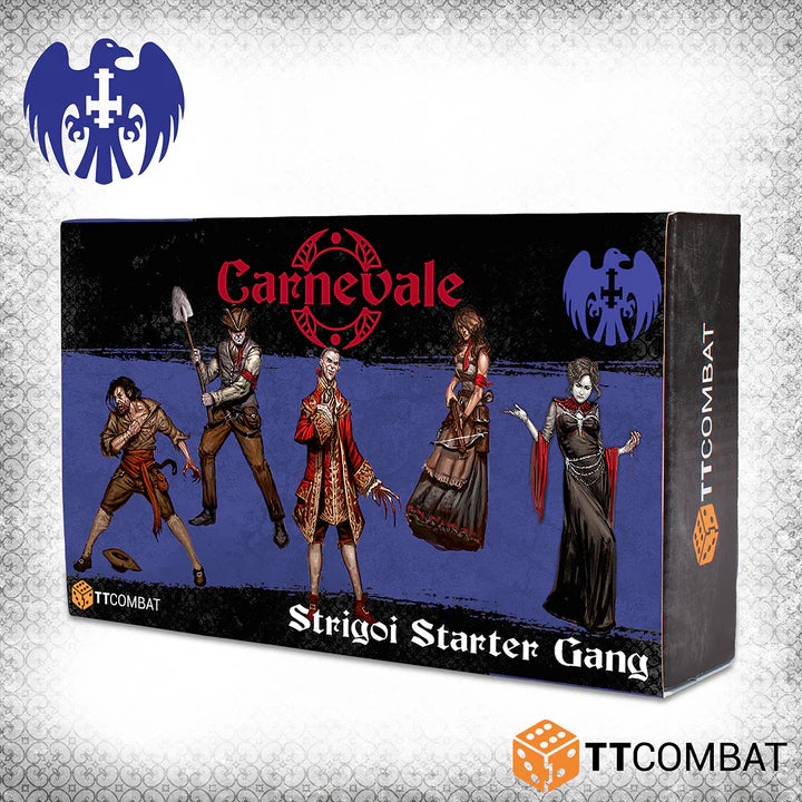 Carnevale | Strigoi Starter Gang | 28mm Plastic Unit | TTCombat | Miniature Kingdoms