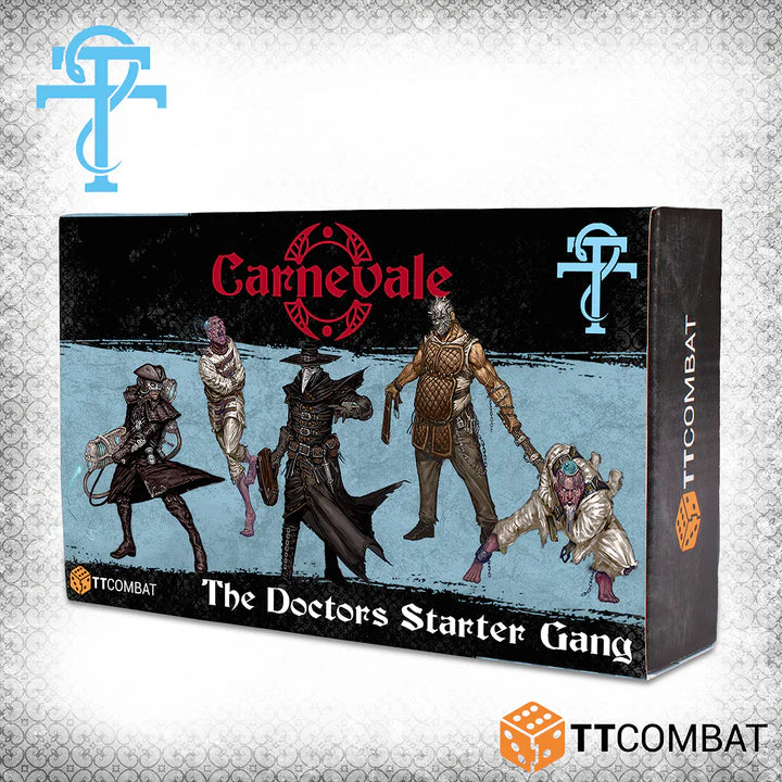 Carnevale | The Doctors Starter Gang | 28mm Plastic Unit | TTCombat | Miniature Kingdoms