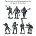 Perry Miniatures | War Of The Roses Foot Knights 1450-1500 | 28mm Plastic Unit | North Star Games | Miniature Kingdoms