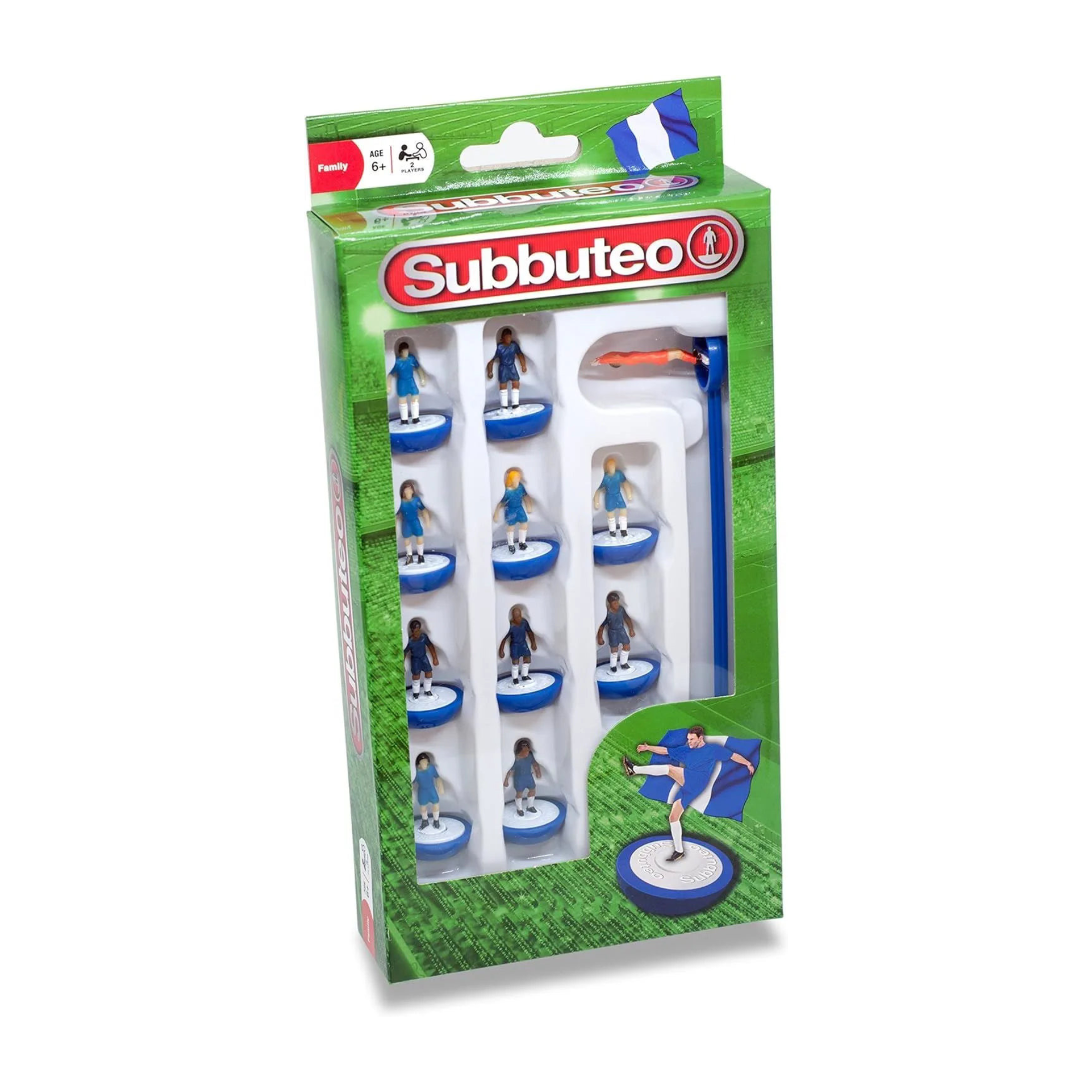 Subbuteo | Blue and Blue Team | University Games | Miniature Kingdoms