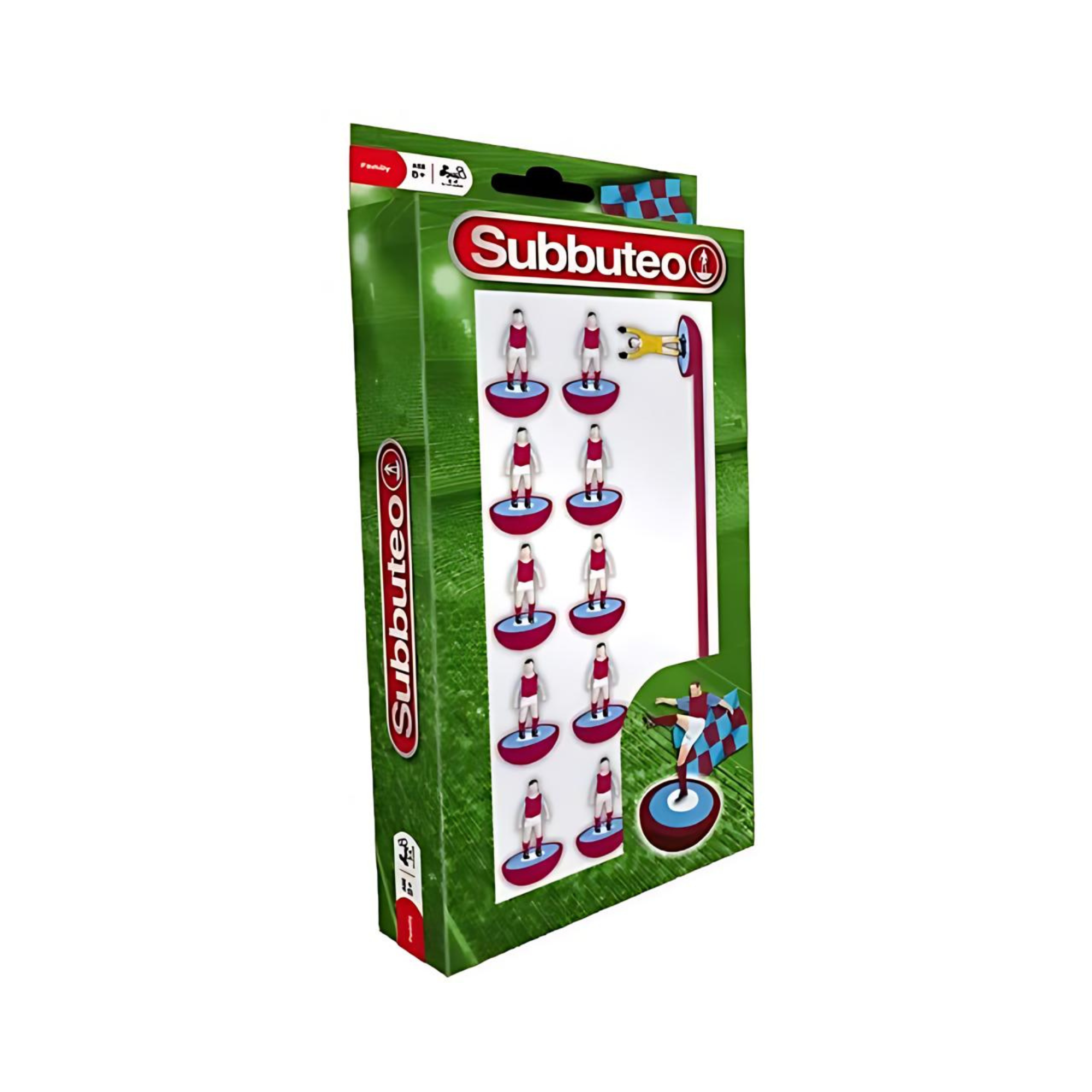 Subbuteo | Claret and Blue Team | University Games | Miniature Kingdoms