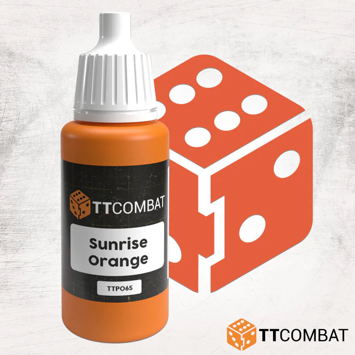 TTCombat | Sunrise Orange | 17ml Individual Paint | TTCombat | Miniature Kingdoms