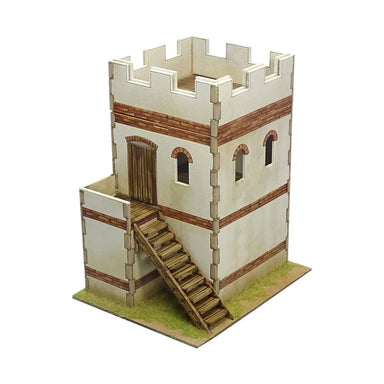 Sarissa Precision | Streets Of Rome | Roman Watch Tower T101 | MDF Terrain