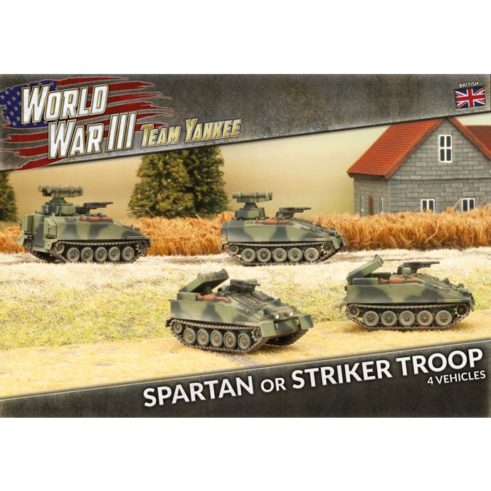 Team Yankee | British | Spartan or Striker Troop | 15mm Plastic Unit