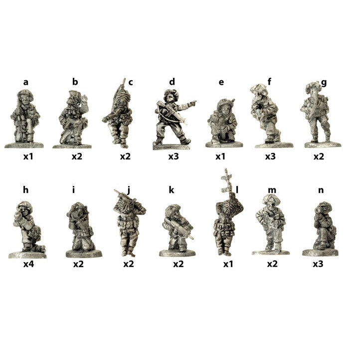 Team Yankee | British | Mechanised Platoon | 15mm Metal Blister Pack