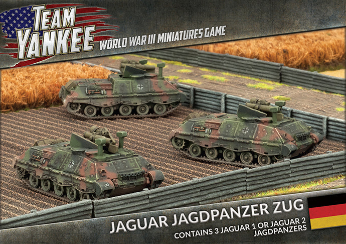 Team Yankee | German | Jaguar Jagdpanther ZUG | 15mm Metal / Resin Unit