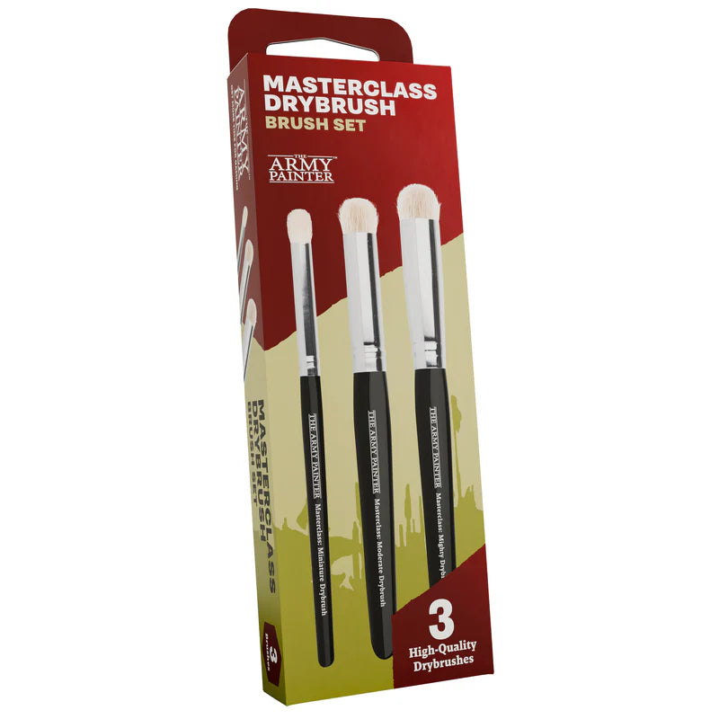 The Army Painter | Masterclass Drybrush Set | Brush Set