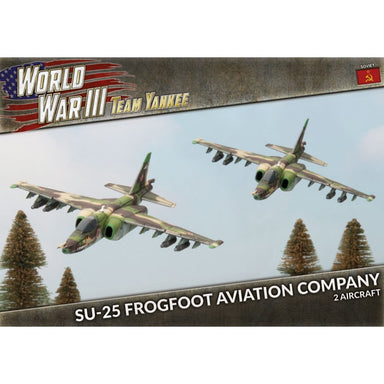 Team Yankee | Soviet | Su 25 Frogfoot Aviation Company | 15mm Plastic Unit