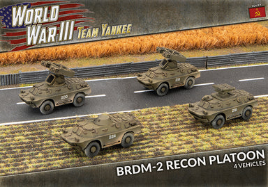 Team Yankee | Soviet | BDRM-2 Recon Platoon | 15mm Plastic Unit