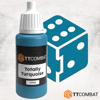 TTCombat | Totally Turquoise | 17ml Individual Paint | TTCombat | Miniature Kingdoms