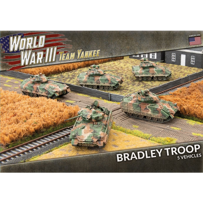 Team Yankee | American | Bradley Troop | 15mm Plastic Unit