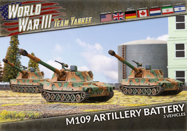 Team Yankee | American | M109 Artillery Battery | 15mm Plastic Unit