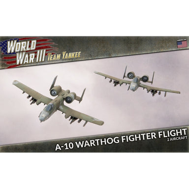 Team Yankee | American | A10 Warthog Fighter Flight | 15mm Plastic Unit