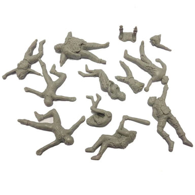 Tabletop Scenics | City Streets Corpses and Body Parts | 28mm Resin Blister Pack