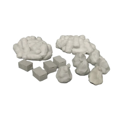 Tabletop Scenics | City Streets Trash Set | 28mm Resin Blister Pack