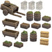 Tabletop Scenics | Fantasy Realms Halfling Produce | 28mm Resin Blister Pack