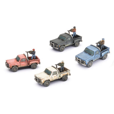 Team Yankee | American | Pickup Trucks | 15mm Resin / Metal Blister Pack