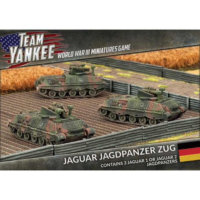 Team Yankee | German | Jaguar Jagdpanther ZUG | 15mm Metal / Resin Unit