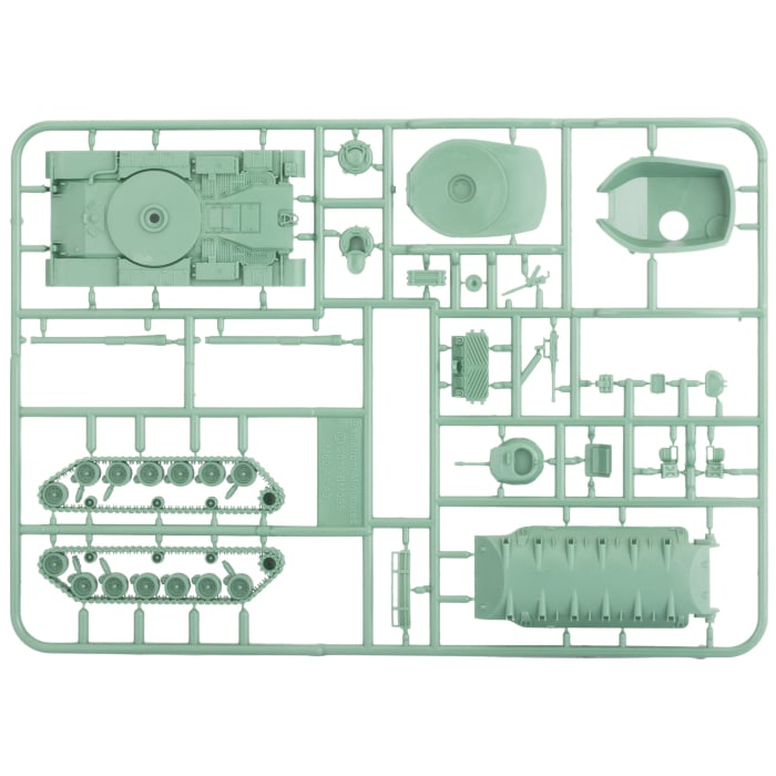 Team Yankee | Israeli | Magach Blazer Platoon IDF | 15mm Plastic Unit