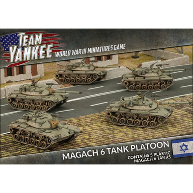 Team Yankee | Israeli | Magach Blazer Platoon IDF | 15mm Plastic Unit