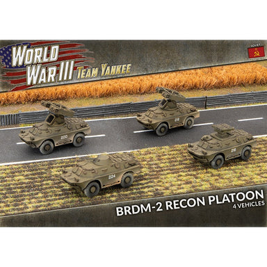 Team Yankee | Soviet | BDRM-2 Recon Platoon | 15mm Plastic Unit