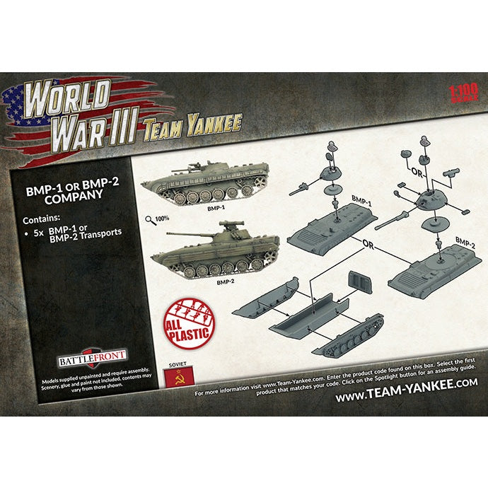 Team Yankee | Soviet | BMP-1 Or BMP-2 Company | 15mm Plastic Unit