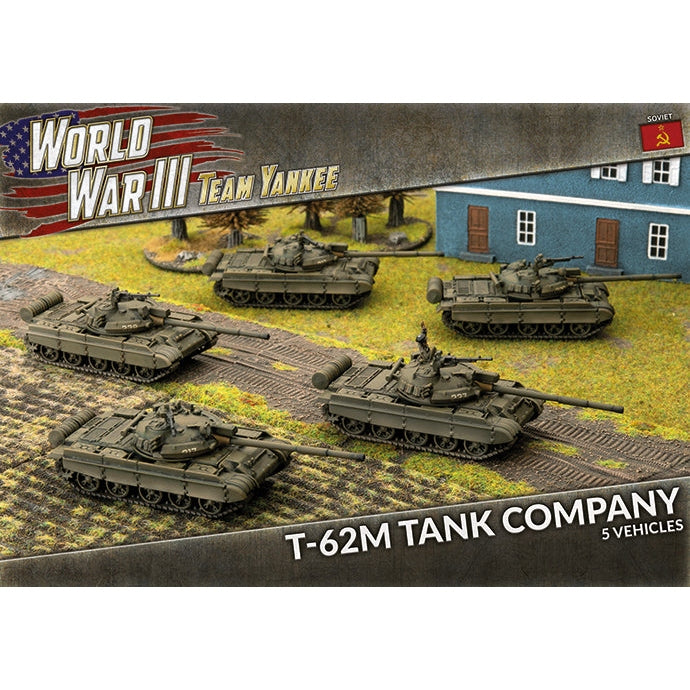Team Yankee | Soviet | T-62M Tank Company | 15mm Plastic Unit