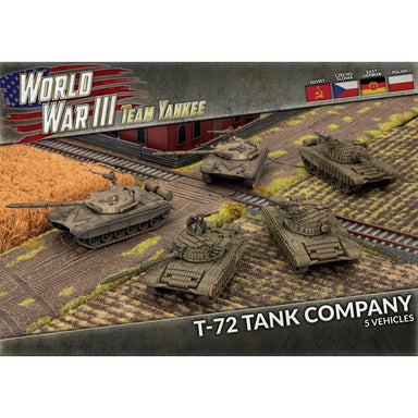 Team Yankee | Soviet | T-72 Tank Company | 15mm Plastic Unit