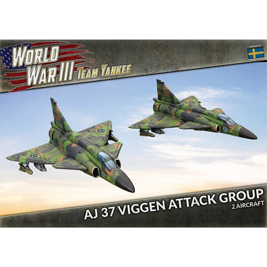 Team Yankee | Sweden | AJ37 Viggen Attack Group | 15mm Plastic Unit