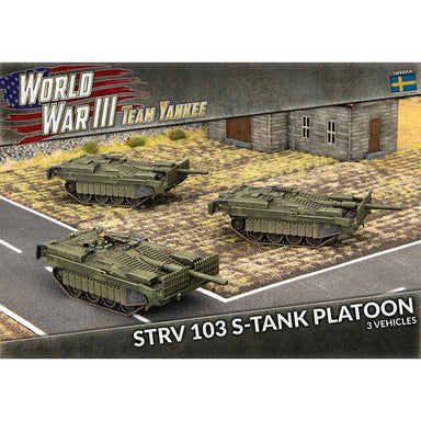 Team Yankee | Sweden | STRV 103 S-Tank Platoon | 15mm Plastic Unit