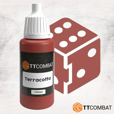 TTCombat | Terracotta | 17ml Individual Paint | TTCombat | Miniature Kingdoms