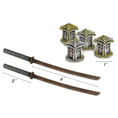 Test of Honour | Lantern & Katana Tokens