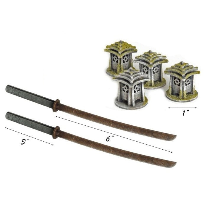 Test of Honour | Lantern & Katana Tokens