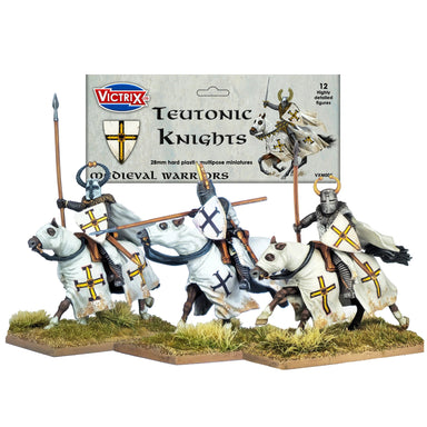Victrix | Teutonic Cavalry 12 Figs | 28mm Plastic Unit