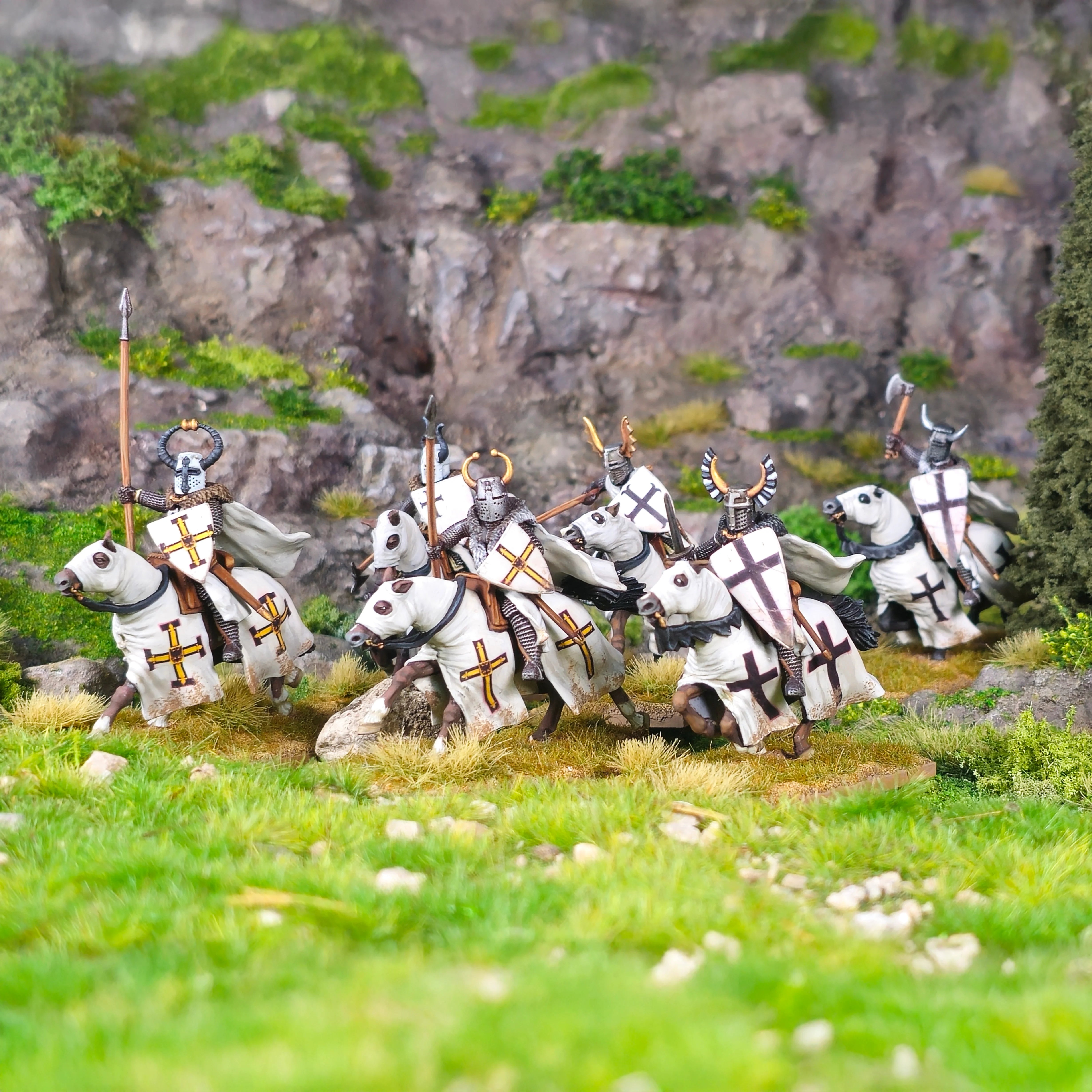 Victrix | Teutonic Cavalry 12 Figs | 28mm Plastic Unit
