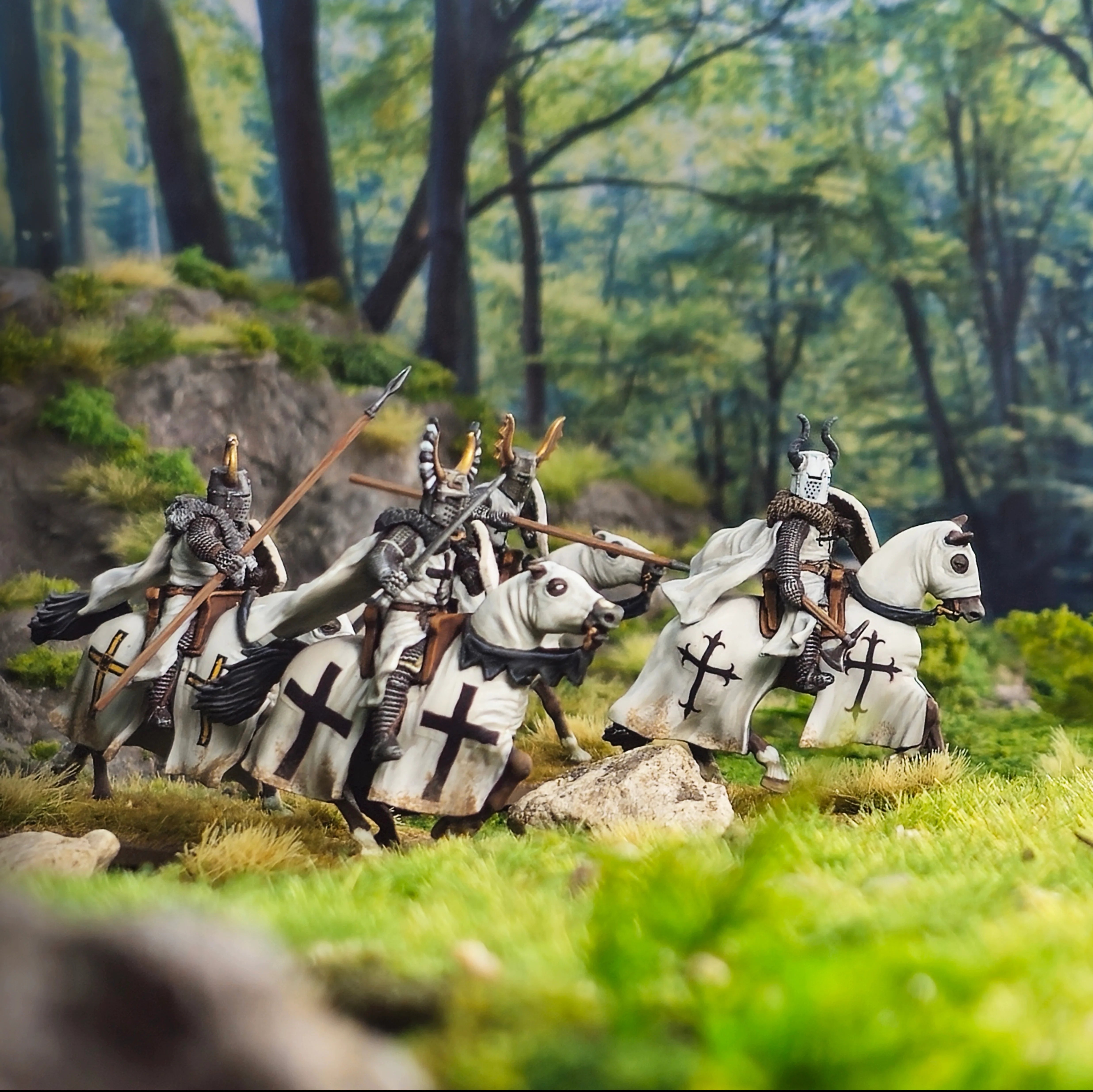 Victrix | Teutonic Cavalry 12 Figs | 28mm Plastic Unit