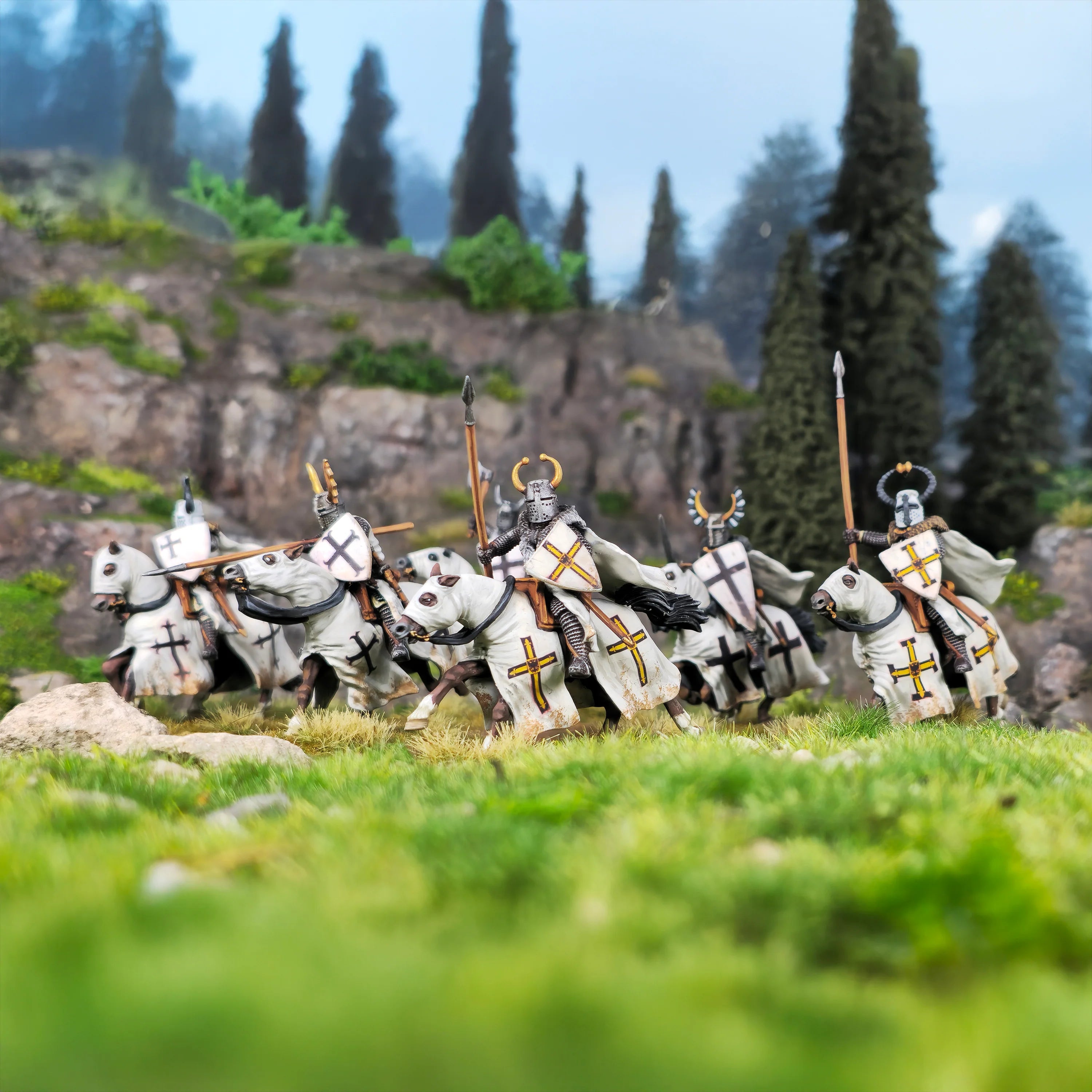 Victrix | Teutonic Cavalry 12 Figs | 28mm Plastic Unit