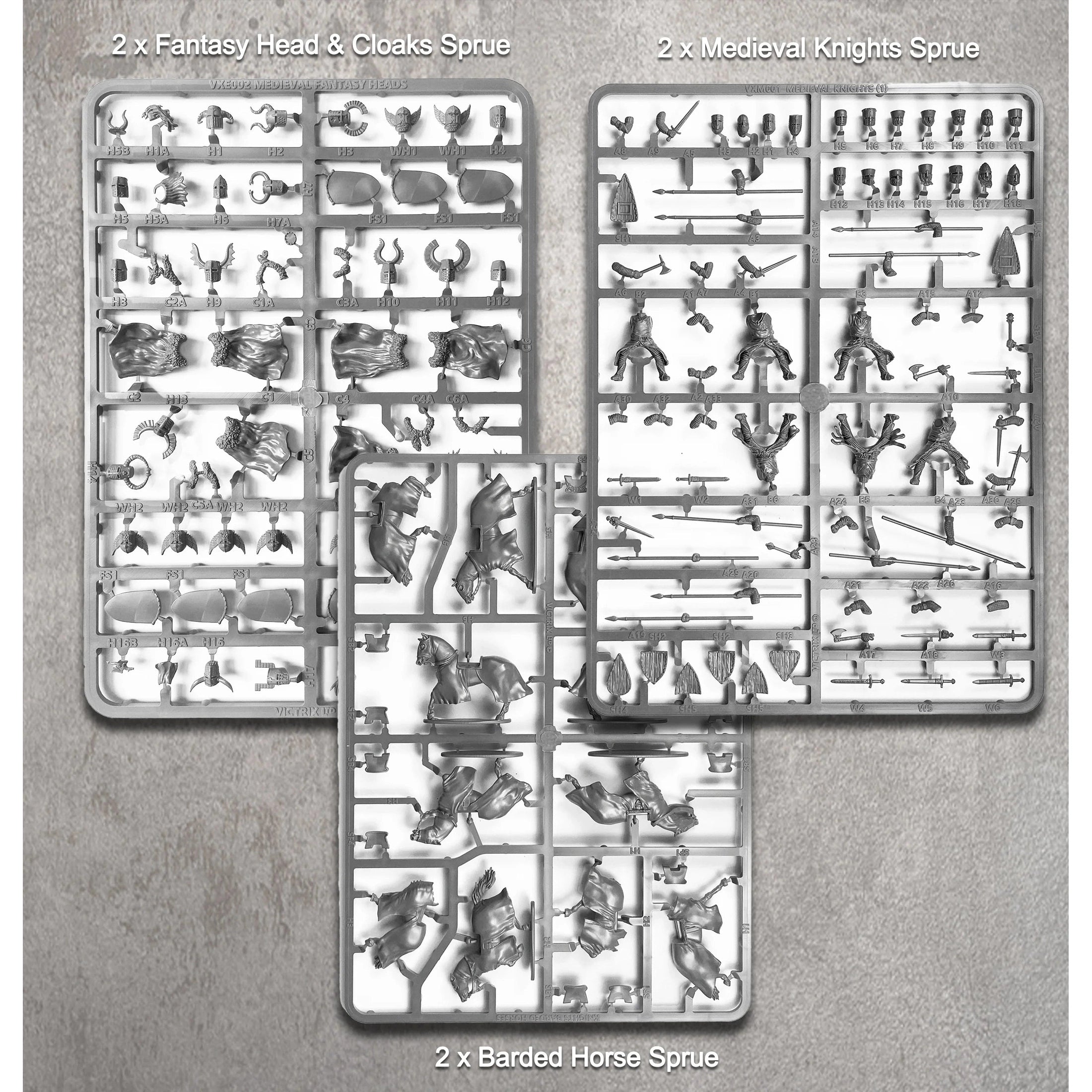 Victrix | Teutonic Cavalry 12 Figs | 28mm Plastic Unit