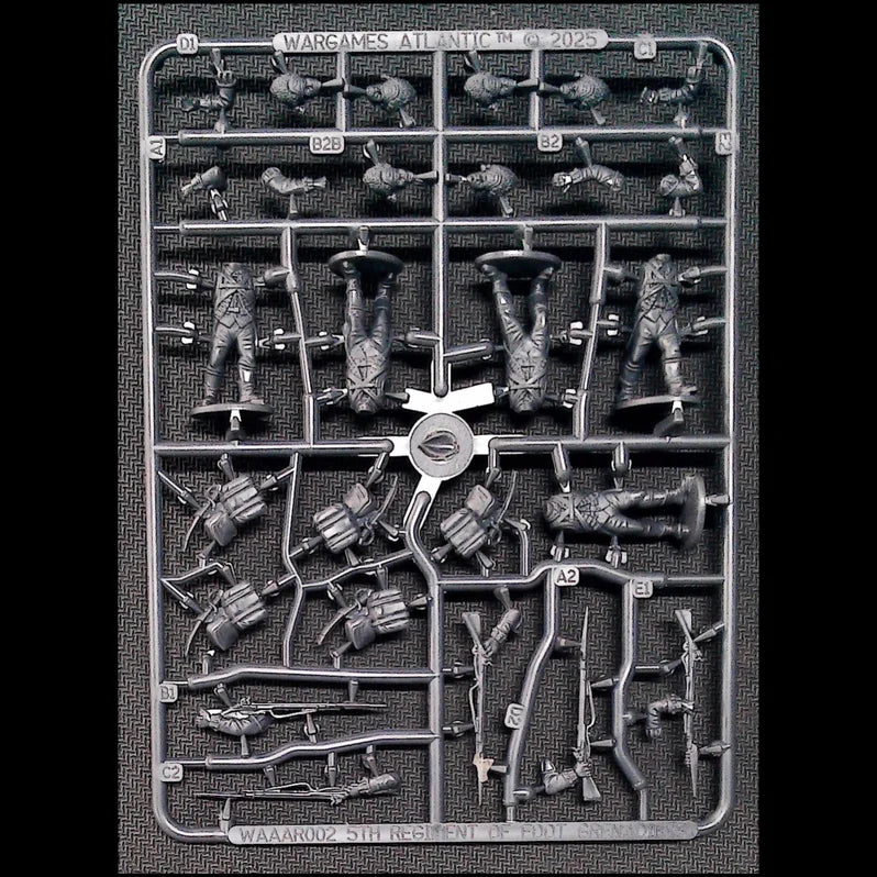 The Age of Reason | 5th Regiment of Foot Grenadiers | 28mm Plastic Unit