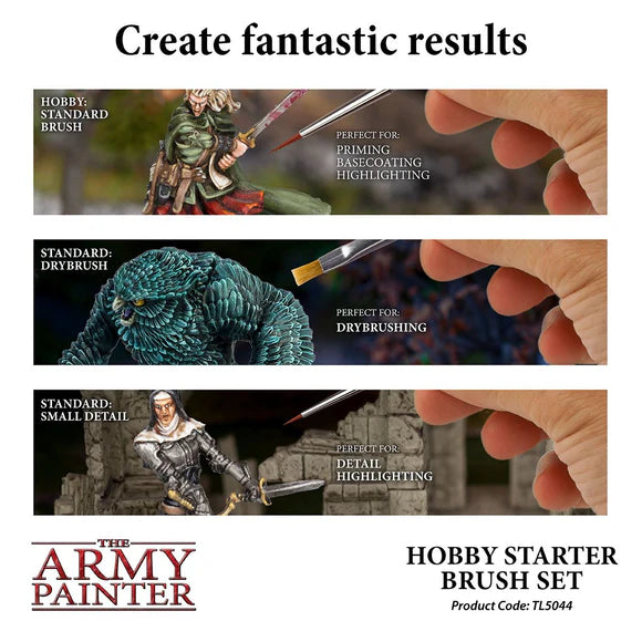 Army Painter | Hobby Starter Brush Set