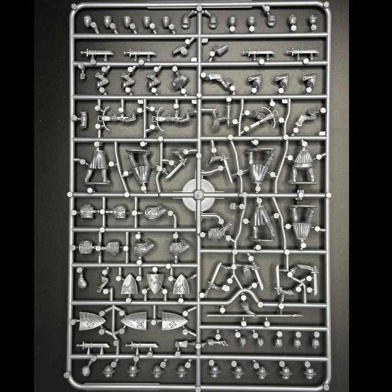 Wargames Atlantic | Age Of Chivalry | Foot Serjeants | 28mm Plastic Unit