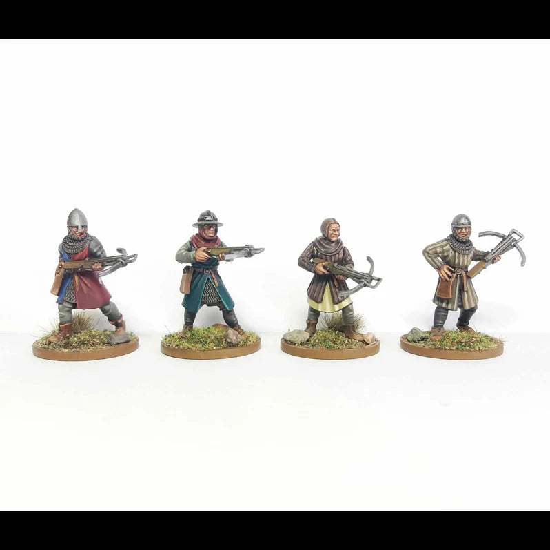 Wargames Atlantic | Age Of Chivalry | Foot Serjeants | 28mm Plastic Unit