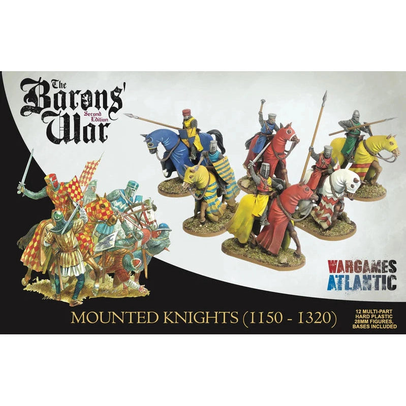 Age Of Chivalry / Baron's War | Mounted Knights | 28mm Plastic Unit