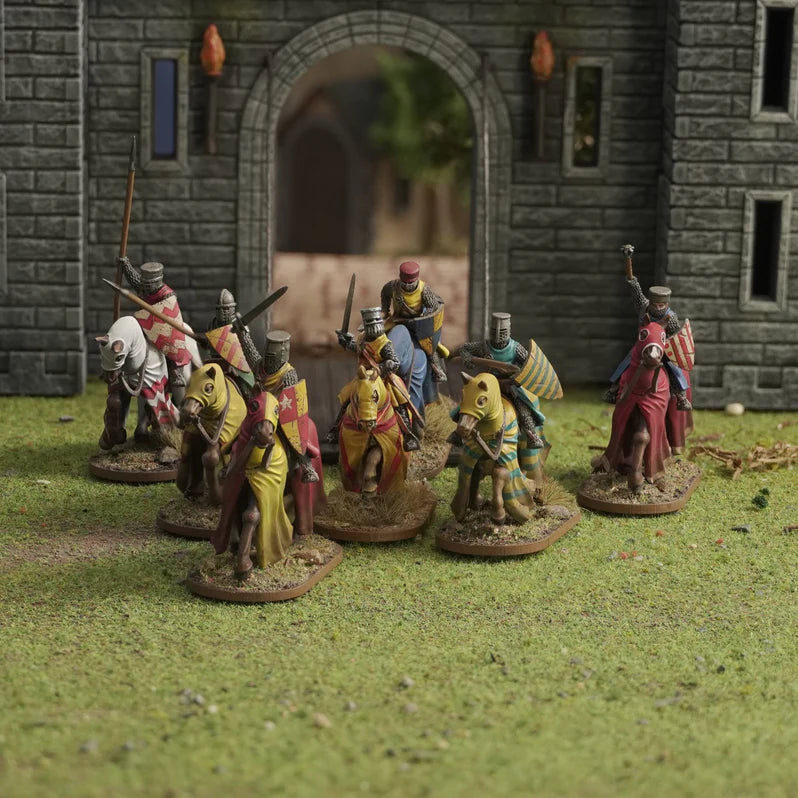 Age Of Chivalry / Baron's War | Mounted Knights | 28mm Plastic Unit
