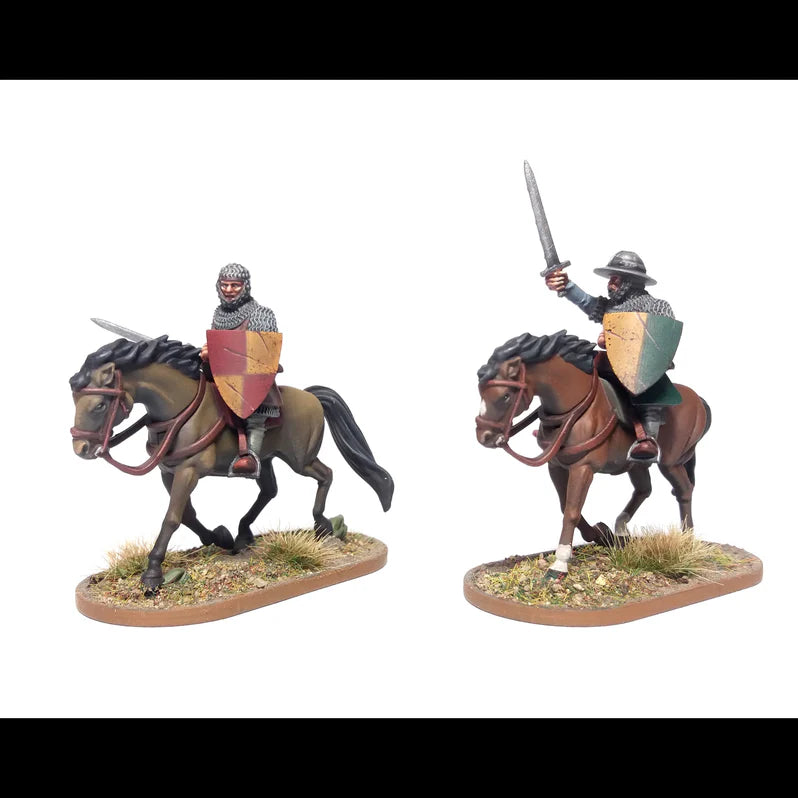 Age Of Chivalry / Baron's War | Mounted Serjeants | 28mm Plastic Unit