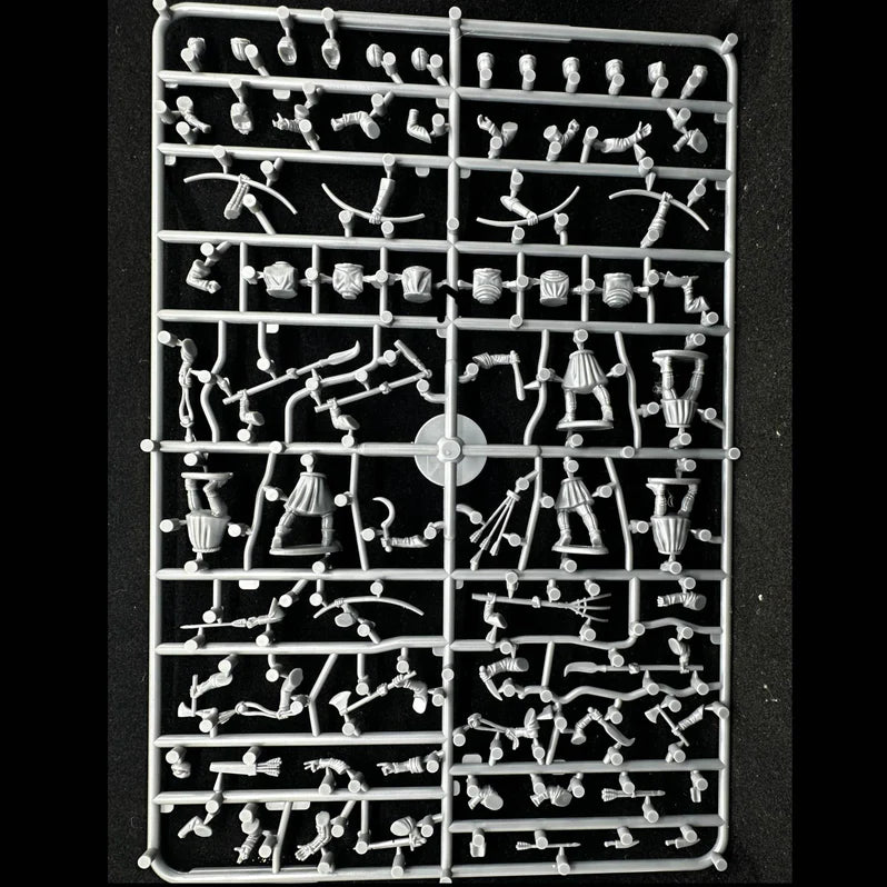 Wargames Atlantic | Age Of Chivalry | Peasant Levy 1100-1350 | 28mm Plastic Unit