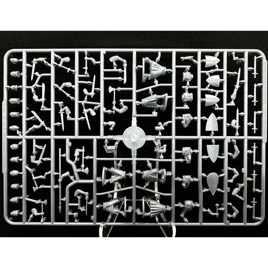 Wargames Atlantic | The Age of Chivalry | Foot Knights 1150-1320 | Single Sprue|